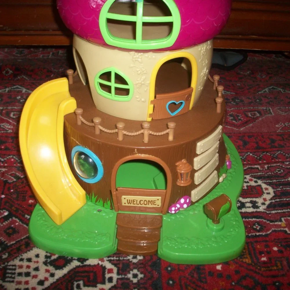 Li’l Woodzeez Acorn Treehouse Playset House Toy Incomplete but w/ Extra Pieces - Picture 7 of 10